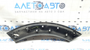 Накладка арки крыла задняя правая передняя часть Ford Explorer 20-24 на двери, структура, трещина в креплении