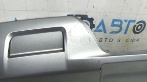 Накладка заднего бампера нижняя Ford Explorer 20-25 серая под 2 трубы, XLT, царапины