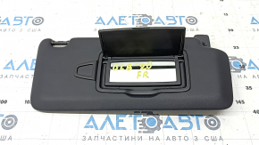 Козирок правий Mercedes X247 GLB 20-26 чорний, без гачка