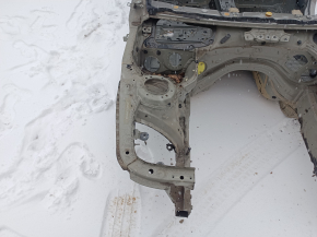 Кузов BMW 3 F30, вид с верхней стороны, видно качество без повреждений.