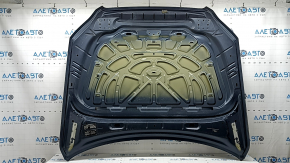 Капот голый Volvo XC60 18-26 алюминий, синий 723, вмятина