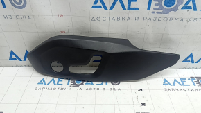 Накладка керування сидінням водія Volvo XC60 18-26 чорна, потерта