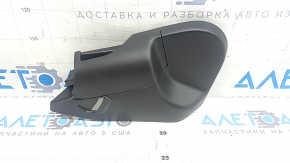 Накладка сидіння водія бічна Volvo XC60 18-26 чорна, 2 частини, потерта
