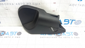 Накладка пассажирского сиденья боковая Volvo XC60 18-26 черная, 2 части, царапины