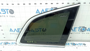 Квапка глухе скло задня права Volvo XC60 18-26 без tv tuner, тонування, з хром молдингом, PILKINGTON