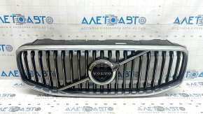Грати радіатора grill зі значком Volvo XC60 18-21 під камеру