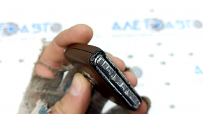 Ключ Volvo XC60 18-26 keyless, 4 кнопки, кожа коричневая, полез хром, тычки