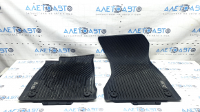 Комплект килимків салону гума 4шт Audi A5 F5 18-25 5D чорна