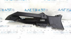Накладка задньої стійки ліва Ford Focus mk3 11-18 5d чорна, без заглушки, подряпини