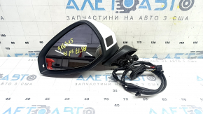 Дзеркало бічне ліве в зборі Audi A5 F5 18-25 5D 13 пінів, біле, підігрів, поворотник, автозатемнення, BSM