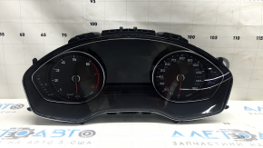 Щиток приборов Audi A5 F5 18-20 малый дисплей, км/ч, миль/ч 73к, царапины