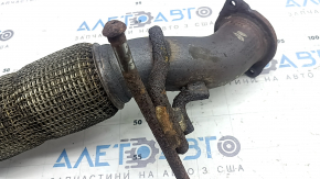 Приемная труба Volvo XC60 18-21 T5, T6 ржавая