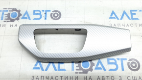 Накладка передньої панелі ліва Audi A5 F5 18-25 aluminum trimaran