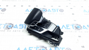 Ручка КПП Audi A5 F5 18-19 с верхней накладкой серой, потерта