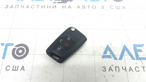 Ключ VW Tiguan 18-20 keyless 4 кнопки, мат, без эмблемы, царапины