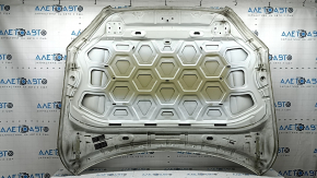 Капот голый Volvo XC90 16-25 алюминий, тип 1, белый 614, тычки