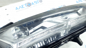 Фара передняя правая в сборе Audi Q7 16-19 LED, под полировку, выгорел LED