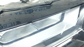Фара передняя правая в сборе Audi Q7 16-19 LED, под полировку, выгорел LED