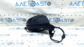 Дзеркало бічне праве в зборі Audi Q7 16-19 15+4 пінів, підігрів, автозатемніння, автоскладання, поворотник, камера, BSM, синє, потерто