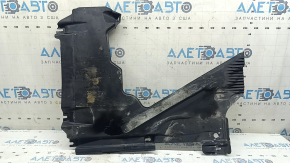 Захист днища задній правий Audi A5 F5 18-25 притиснутий, потертий, тріщина