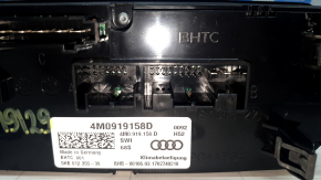 Детали разъемов климат-контроля заднего ряда для Audi Q7 2016-2023.