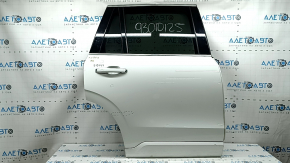 Двері в зборі задня права Volvo XC90 16-26 keyless, тонування, білий 614, тички, подряпина