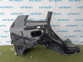 Чверть крило задня права Volvo XC60 18-26 відпиляна, чорна, тички, вм'ятина