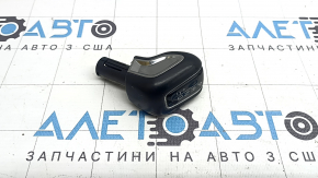 Ручка КПП Volvo XC90 16-22 шкіра чорна, хром, подряпини