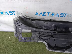 Задняя панель Audi A4 B9 17-20 2 части, высверлена, черная