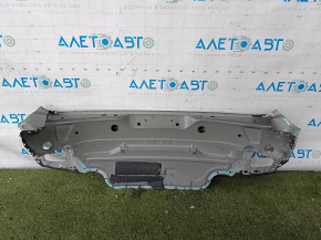 Задняя панель Audi A4 B9 17-20 2 части, высверлена, черная