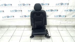 Задній ряд сидінь правий 3 ряд Volvo XC90 16-23 чорна шкіра