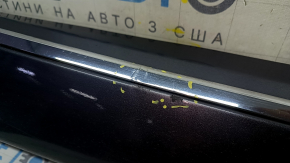 Порог правый Honda Accord 18-22 с хромом, графит, царапины, вмятины