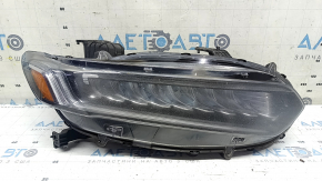 Фара передня права Honda Accord 18-22 Touring, hybrid, під полірування.