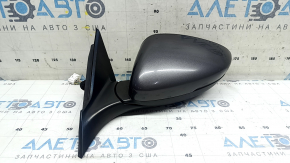 Зеркало боковое левое в сборе Honda Accord 18-22 8 пинов, BSM, подогрев, поворотник, графит, царапины