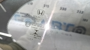 Маркировка на стекле Honda solar, задняя правая форточка из оригинала для Honda Accord.