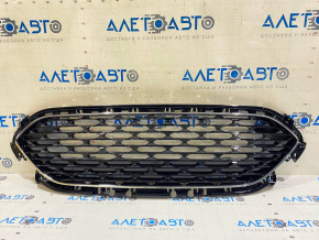 Решітка радіатора grill Ford Escape MK4 20-22 сітка чорний мат, з хромом