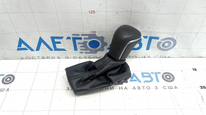 Ручка КПП із чохлом Toyota Camry v70 18-19 шкіра чорна, подряпини
