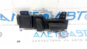 Управление пассажирским сиденьем Toyota Camry v70 18-20 с черными кнопками