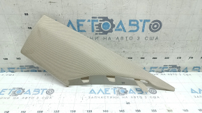 Накладка задньої стійки права Audi A4 B9 17-25 бежева, під чистку