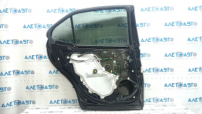 Дверь в сборе задняя левая Toyota Camry v70 18-24 черный 218, вмятина