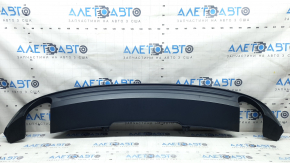 Губа заднего бампера Audi A4 B9 17-18 s-line матовая, потерт, CAPA