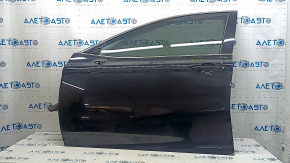 Двері в зборі передня ліва Toyota Camry v70 18-23 чорний 218, тички на молдингу, тичка, надрив ущільнювача