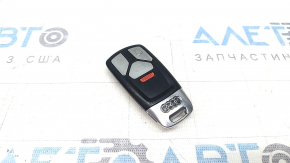 Ключ smart Audi A4 B9 17-21 тип 1, 4 кнопки, без накладки, потертий, подряпини, тички