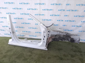 Чверть передня права Audi A3 8V 15-20 4d, 5d відпилена, з центральною стійкою, біла