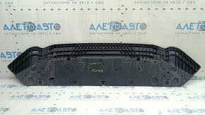 Захист переднього бампера Audi A4 B9 17-19 S-Line, тріщини, надлами, немає фрагмента