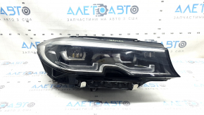Фара передня права у зборі BMW 3 G20 19-22 LED адаптив, з кріпленням