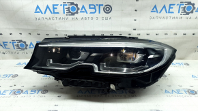 Фара передня ліва в зборі BMW 3 G20 19-22 LED адаптив, з кріпленням