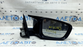 Дзеркало бічне праве у зборі BMW 3 G20 19-26 5 пінів, поворотник, підігрів, BSM, Shadow-Line, M-Sport, чорне, надірваний ущільнювач