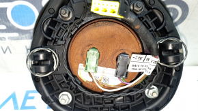 Подушка безопасности airbag в руль водительская BMW 3 G20 20-24 кожа черная, M3,M340, M Sport, в копоти, оплавлена, ржавый пиропатрон