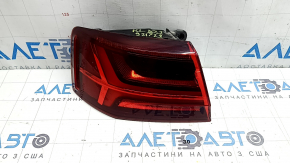 Ліхтар зовнішній крило лівий Audi A6 C7 16-18 рест